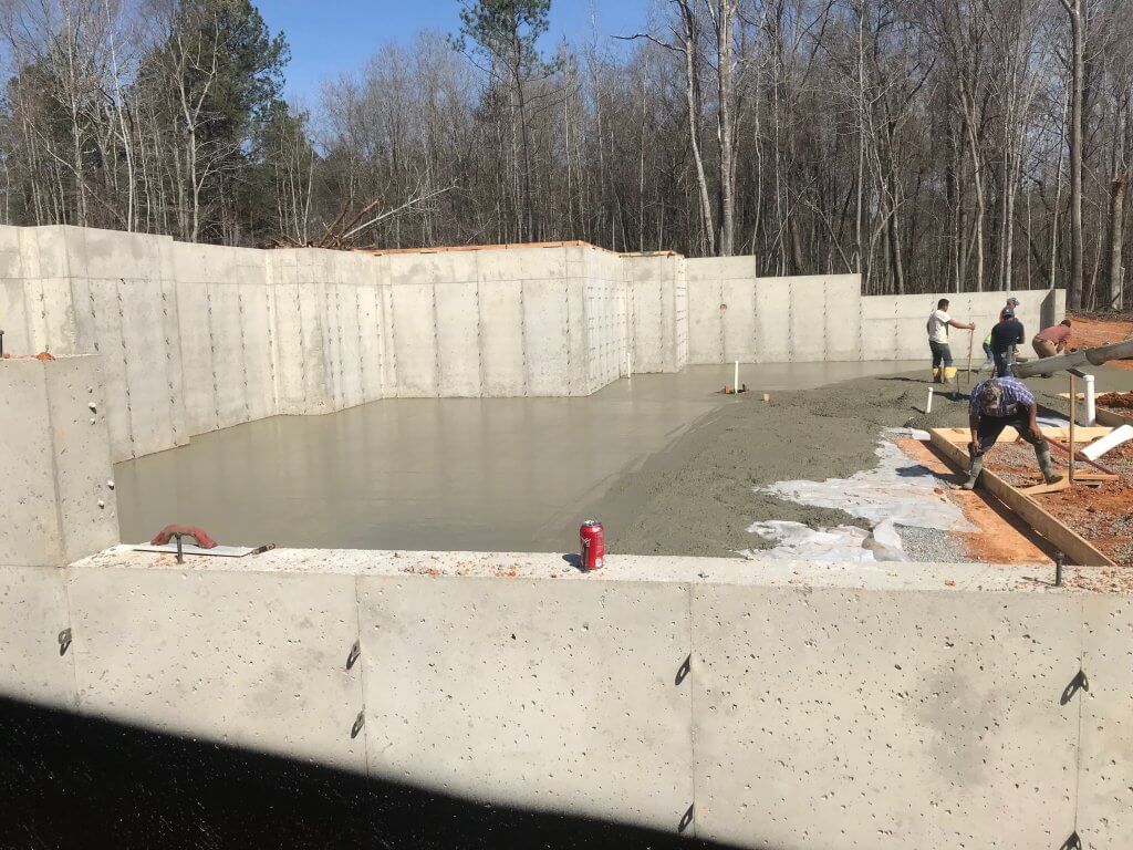 Oconee Concrete | Poured Wall